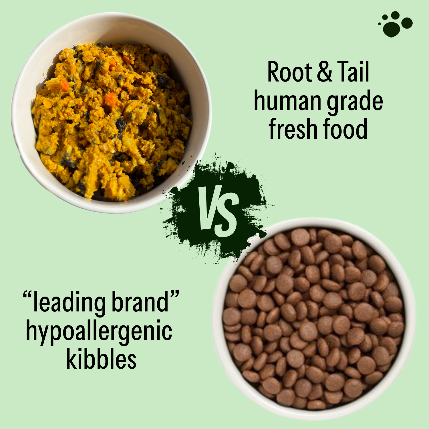 Why is Root & Tail the better hypoallergenic food for sensitive dogs?